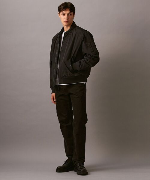 Calvin Klein(カルバン・クライン)の「パデッド ボンバージャケット(ナイロンジャケット・メンズ・グリーン系その他/ブラック・S/L/M/XL)」の9枚目の写真
