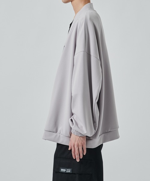 SHAREEF(シャリーフ)の「【SHAREEF】GEORGETTE CARDIGAN(カーディガン/ボレロ・メンズ・ライトグレー/ブラック・2/1)」の22枚目の写真