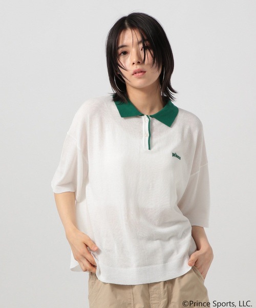 有名人着用♡Burberry ポニーワッペン刺繍半袖ニットセーターサーモンピンク cawaii（カワイイ）の「さくらんぼ柄実る刺繍ニットプルオーバー