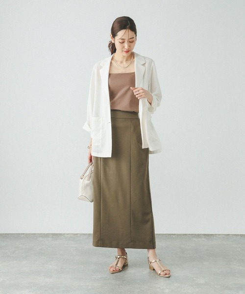 【国内送関税込】JIL SANDER ☆ 光沢 ペンシルスカート ウツクシルエットIラインスカート/459966（スカート）｜GLOBAL