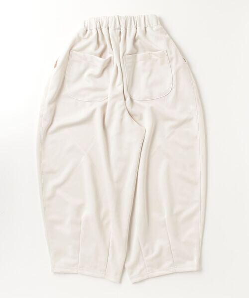 HARVESTY(ハーベスティ)の「HARVESTY / ハーベスティー EASY CIRCUS PANTS BACK PIQUE JERSEY (A12513) 裏カノコジャージ イージーサーカスパンツ(その他パンツ・レディース・アイボリー/ブラック/ワイン・0/2/1)」の7枚目の写真