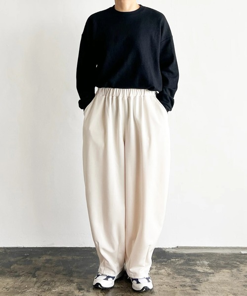 セール】HARVESTY / ハーベスティー EASY CIRCUS PANTS BACK PIQUE