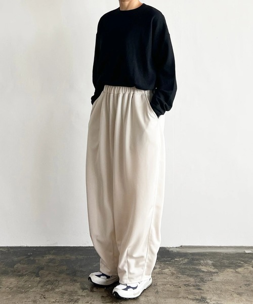 セール】HARVESTY / ハーベスティー EASY CIRCUS PANTS BACK PIQUE