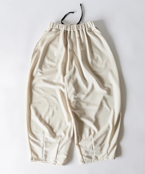 HARVESTY(ハーベスティ)の「HARVESTY / ハーベスティー EASY CIRCUS PANTS BACK PIQUE JERSEY (A12513) 裏カノコジャージ イージーサーカスパンツ(その他パンツ・レディース・アイボリー/ブラック/ワイン・0/2/1)」の13枚目の写真