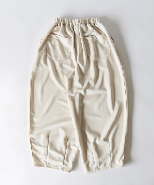 HARVESTY(ハーベスティ)の「HARVESTY / ハーベスティー EASY CIRCUS PANTS BACK PIQUE JERSEY (A12513) 裏カノコジャージ イージーサーカスパンツ(その他パンツ・レディース・アイボリー/ブラック/ワイン・0/2/1)」の14枚目の写真