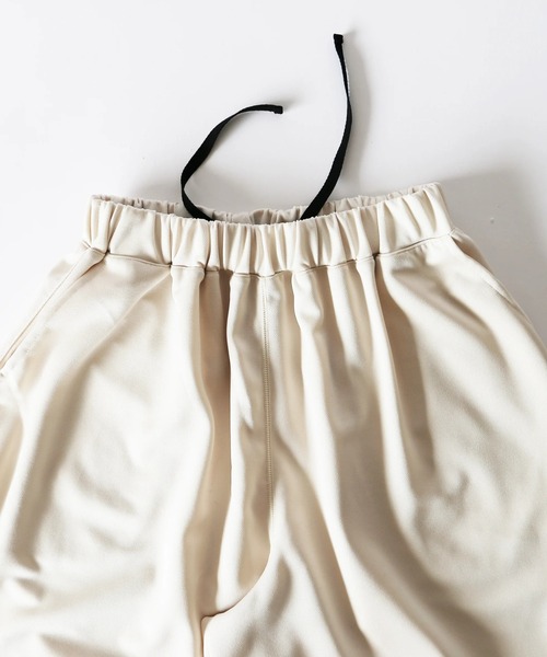 HARVESTY(ハーベスティ)の「HARVESTY / ハーベスティー EASY CIRCUS PANTS BACK PIQUE JERSEY (A12513) 裏カノコジャージ イージーサーカスパンツ(その他パンツ・レディース・アイボリー/ブラック/ワイン・0/2/1)」の15枚目の写真