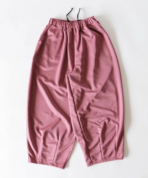 HARVESTY(ハーベスティ)の「HARVESTY / ハーベスティー EASY CIRCUS PANTS BACK PIQUE JERSEY (A12513) 裏カノコジャージ イージーサーカスパンツ(その他パンツ・レディース・アイボリー/ブラック/ワイン・0/2/1)」の4枚目の写真
