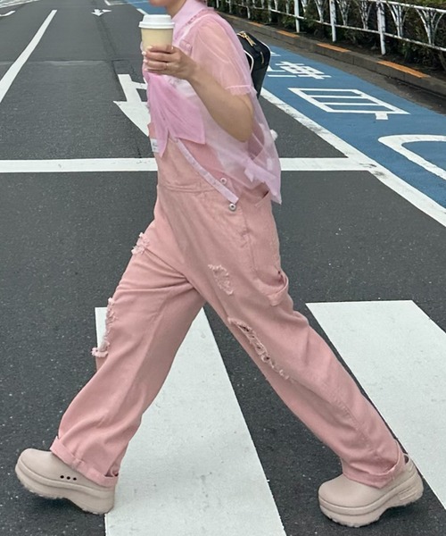 Alley Tokyo（アリートーキョー）の「丸衿シアーBigボウタイブラウス（シャツ/ブラウス・レディース・オフホワイト/ピンク/ラベンダー・FREE）」の18枚目の写真
