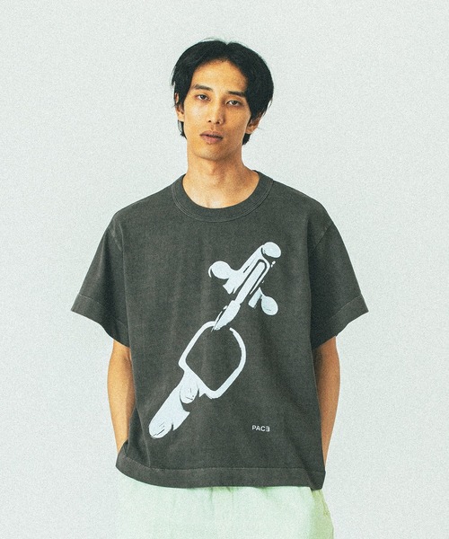 styles(スタイルス)の「PACE LOCKER TEE PF0078(Tシャツ/カットソー・メンズ・ブラック・L/M)」の1枚目の写真