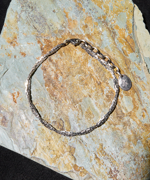 HARIM ハリム / INTELLECTUAL CHAIN ANKLET 2 シルバー925インテ