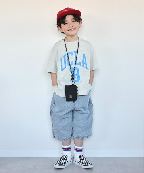 CIAOPANIC TYPY(チャオパニックティピー)の「【KIDS】ペインターバミューダデニムパンツ(デニムパンツ・キッズ・サックスブルー/ネイビー・SMALL/MEDIUM/XX-LARGE/LARGE/X-LARGE)」の9枚目の写真