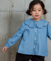 MAKE YOUR DAY | ビッグカラーブラウス■80～140cm(シャツ/ブラウス)