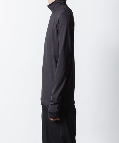 VEIN (ヴェイン)の「クールマックス ストレッチジャージー VPW ハイネックL/S TEE / COOLMAX STRETCH JERSEY VPW HIGH NECK L/S TEE(Tシャツ/カットソー・メンズ・ブラック・2/3/1)」の5枚目の写真