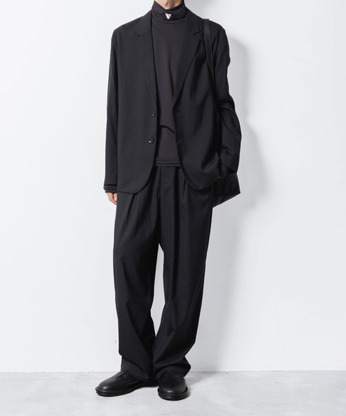 VEIN (ヴェイン)の「クールマックス ストレッチジャージー VPW ハイネックL/S TEE / COOLMAX STRETCH JERSEY VPW HIGH NECK L/S TEE(Tシャツ/カットソー・メンズ・ブラック・2/3/1)」の9枚目の写真