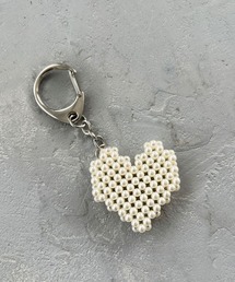 Me% | ビーズminiハートキーチャーム 495902(キーホルダー)