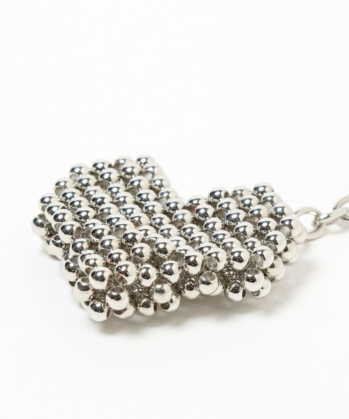 Me%（ミィパーセント）の「ビーズminiハートキーチャーム 495902（キーホルダー・レディース・ブラック系その他/オフホワイト/アイボリー・FREE）」の12枚目の写真