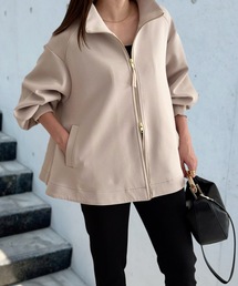 Emma Taylor | ダンボールスタンドカラーフレアブルゾン(ブルゾン)