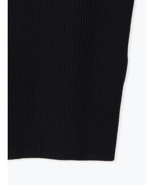 Te chichi(テチチ)の「パールトリミングカラー5分袖ニット(ニット/セーター・レディース・ブラック/オフホワイト/ネイビー・F)」の5枚目の写真