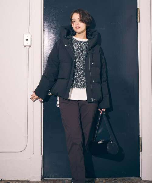 フーデッドショートダウン（ダウンジャケット/コート）｜COMME CA ISM