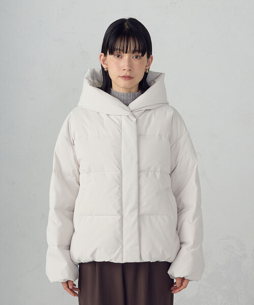 セール】フーデッド ショートダウン（ダウンジャケット/コート