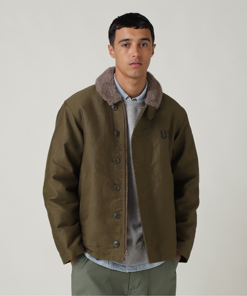 AVIREX(アヴィレックス)の「N-1 JACKET HERITAGE / N-1ジャケット / AVIREX / アヴィレックス(ミリタリージャケット・メンズ・オリーブ・44/42/40/38)」の5枚目の写真