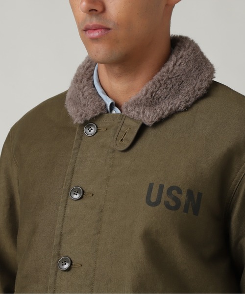 AVIREX(アヴィレックス)の「N-1 JACKET HERITAGE / N-1ジャケット / AVIREX / アヴィレックス(ミリタリージャケット・メンズ・オリーブ・44/42/40/38)」の9枚目の写真