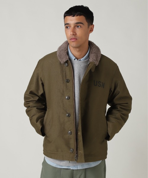 AVIREX(アヴィレックス)の「N-1 JACKET HERITAGE / N-1ジャケット / AVIREX / アヴィレックス(ミリタリージャケット・メンズ・オリーブ・44/42/40/38)」の12枚目の写真
