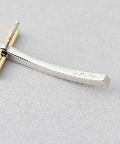 Jouete（ジュエッテ）の「[ウェアピアス] ジルコニア クロス コンビカラー（ピアス（両耳用）・レディース・シルバー系その他・FREE）」の3枚目の写真