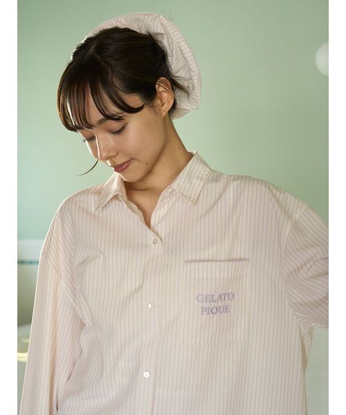 バリエーションシャツ（ルームウェア/パジャマ）｜gelato pique
