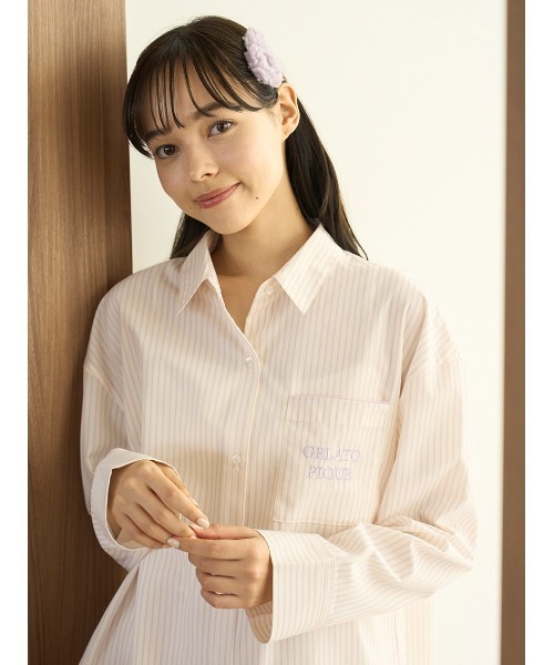 gelato pique バリエーションパジャマ バリエーションシャツ（ルームウェア/パジャマ）｜gelato pique