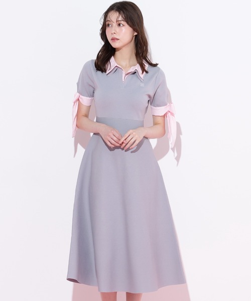 JILL by JILL STUART ダブルカラーニットワンピース ◇ダブルカラーニットワンピース（ワンピース）｜JILL by JILL