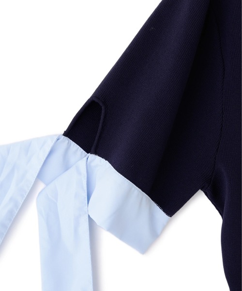 ジルバイジルスチュアート ダブルカラーニットワンピース ダブルカラーニットワンピース | JILL by JILL STUART（ジル