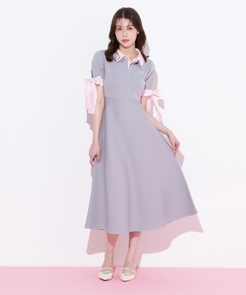 JILL by JILL STUART ダブルカラーニットワンピース ◇ダブルカラーニットワンピース（ワンピース）｜JILL by JILL