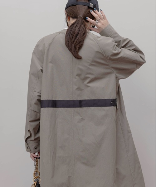 Eimee Law（エイミーロウ）の「ベストレイヤード ミリタリーコート（その他アウター・レディース・ラベンダー/カーキ系/キャメル・FREE）」の21枚目の写真