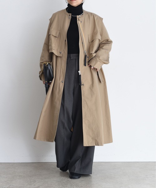 ベストレイヤード ミリタリーコート Eimee Law│Eimee Law & LHELBIE