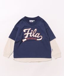 FILA（フィラ）の「FILA/フィラ　レイヤード風Ｔシャツ（Tシャツ/カットソー・キッズ）」