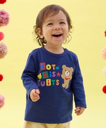 HOT BISCUITS（ホットビスケッツ）の「パステルロゴ 長袖Tシャツ（Tシャツ/カットソー・キッズ）」