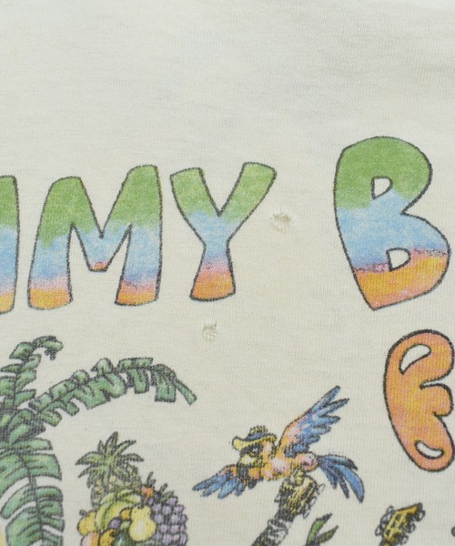 ANVIL（アンヴィル）の「【USED】90’s anvil “Jimmy Buffett” バンド Tシャツ USA製（Tシャツ/カットソー・メンズ・ホワイト・X-LARGE）」の5枚目の写真