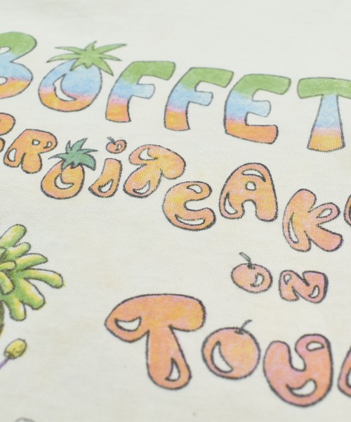 ANVIL（アンヴィル）の「【USED】90’s anvil “Jimmy Buffett” バンド Tシャツ USA製（Tシャツ/カットソー・メンズ・ホワイト・X-LARGE）」の7枚目の写真