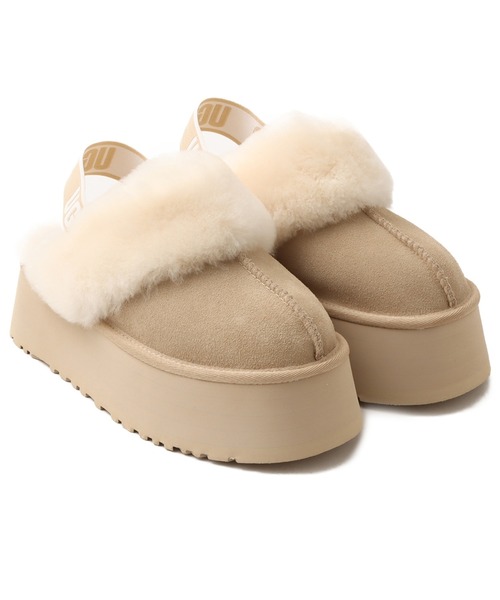 UGG サンダル25cm アグ UGG サンダル ファーサンダル 厚底 サンダル 25cm - メルカリ