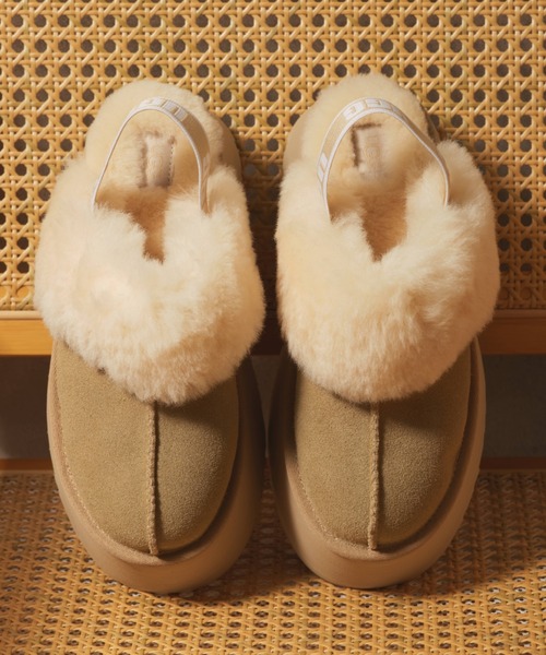 UGG(アグ)の「UGG W FUNKETTE / アグ ファンケット(サンダル・レディース・ベージュ・25.0cm/24.0cm/23.0cm/22.0cm)」の7枚目の写真
