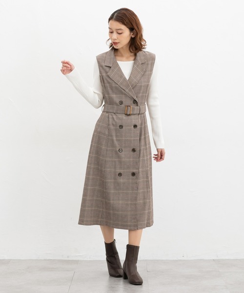 テーラードジレワンピース（ワンピース）｜Honeys（ハニーズ）の