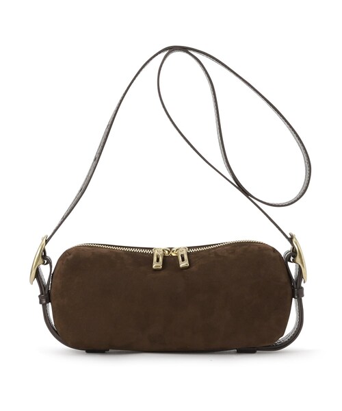 TOFF&LOADSTONE（トフアンドロードストーン）の「イージー ヌバック（S）（ショルダーバッグ・レディース・ダークブラウン・00）」の4枚目の写真
