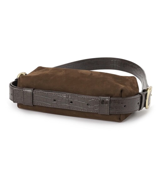 TOFF&LOADSTONE（トフアンドロードストーン）の「イージー ヌバック（S）（ショルダーバッグ・レディース・ダークブラウン・00）」の13枚目の写真