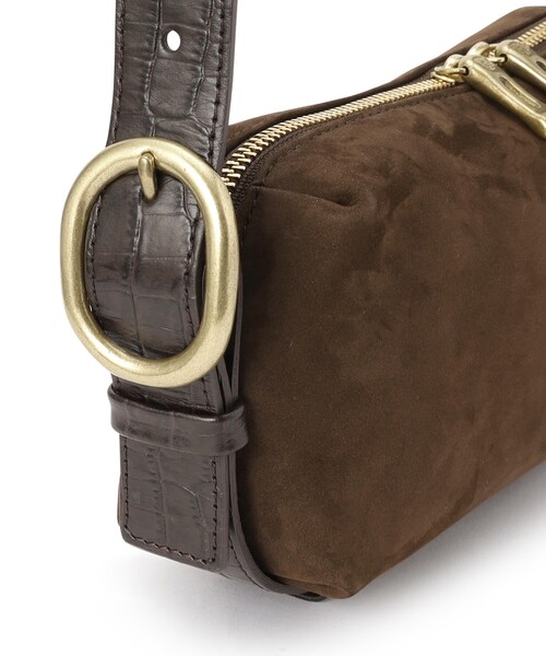 TOFF&LOADSTONE（トフアンドロードストーン）の「イージー ヌバック（S）（ショルダーバッグ・レディース・ダークブラウン・00）」の17枚目の写真