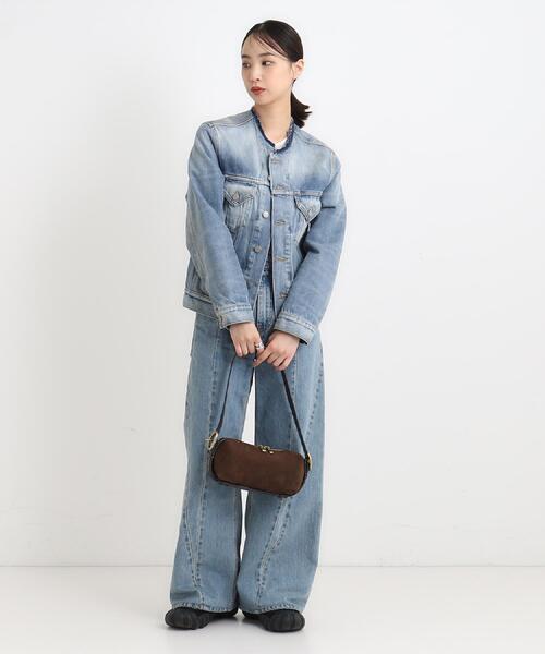 TOFF&LOADSTONE（トフアンドロードストーン）の「イージー ヌバック（S）（ショルダーバッグ・レディース・ダークブラウン・00）」の21枚目の写真