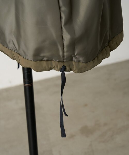 BEARDSLEY（ビアズリー）の「フレアMA-1ブルゾン（MA-1・レディース・カーキ/ブラック・1/0）」の19枚目の写真