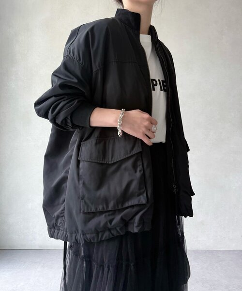 最安値！BEARDSLEY チュール MA-1 ブルゾン 定価¥44000 フレアMA-1ブルゾン （ブルゾン）｜BEARDSLEY / ビアズリー