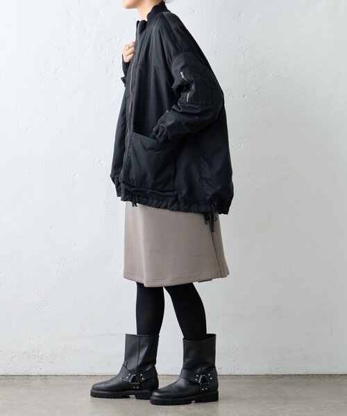 BEARDSLEY ビアズリー フレアMA-1ブルゾン カーキ コート フレアMA-1ブルゾン（MA-1）｜BEARDSLEY（ビアズリー）の