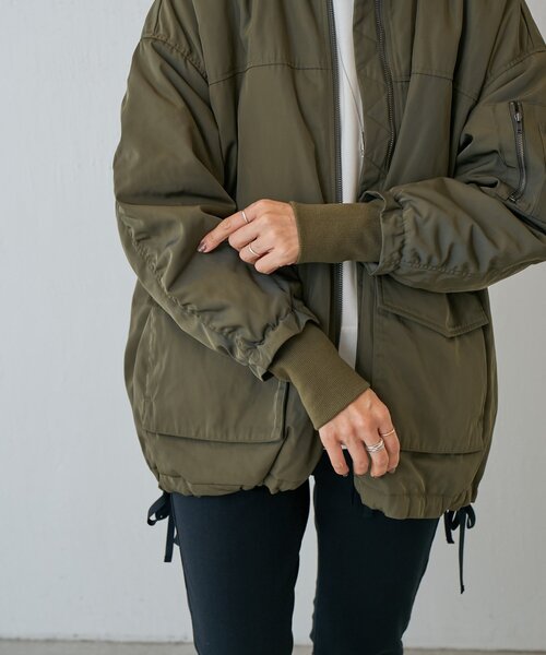 ☆ビアズリー☆ フレアMA-1ブルゾン BEARDSLEY（ビアズリー）の「フレアMA-1ブルゾン（MA-1）」 - WEAR